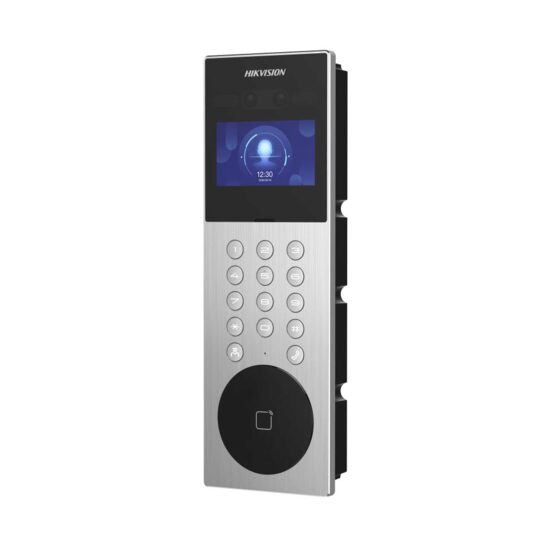 Post exterior VideointerfonHIKVISION DS-KD9203-ME6, 4.3", Face Recognition