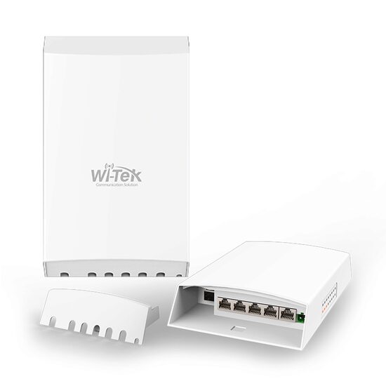 Switch de exterior 4 porturi WI-PS306GF-O-DC, Extender PoE, IP65