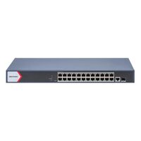 Switch Smart Managed 24 porturi HIKVISION DS-3E1526P-EI, Extended PoE, Watchdog