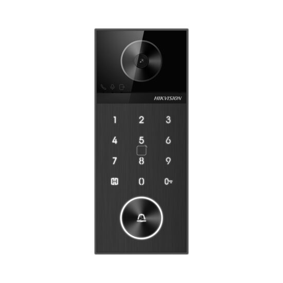 Post exterior VideoInterfon DS-KV6124-WBE1, 4 Mp, Wi-Fi, PoE 