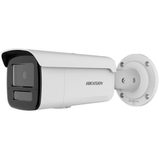 IP HIKVISION DS-2CD2T43G2-LIS2U/SL, 4 Mp, 2.8 mm, Smart Hybrid Light 60m, AcuSense, Strobe Light, Audible Warning